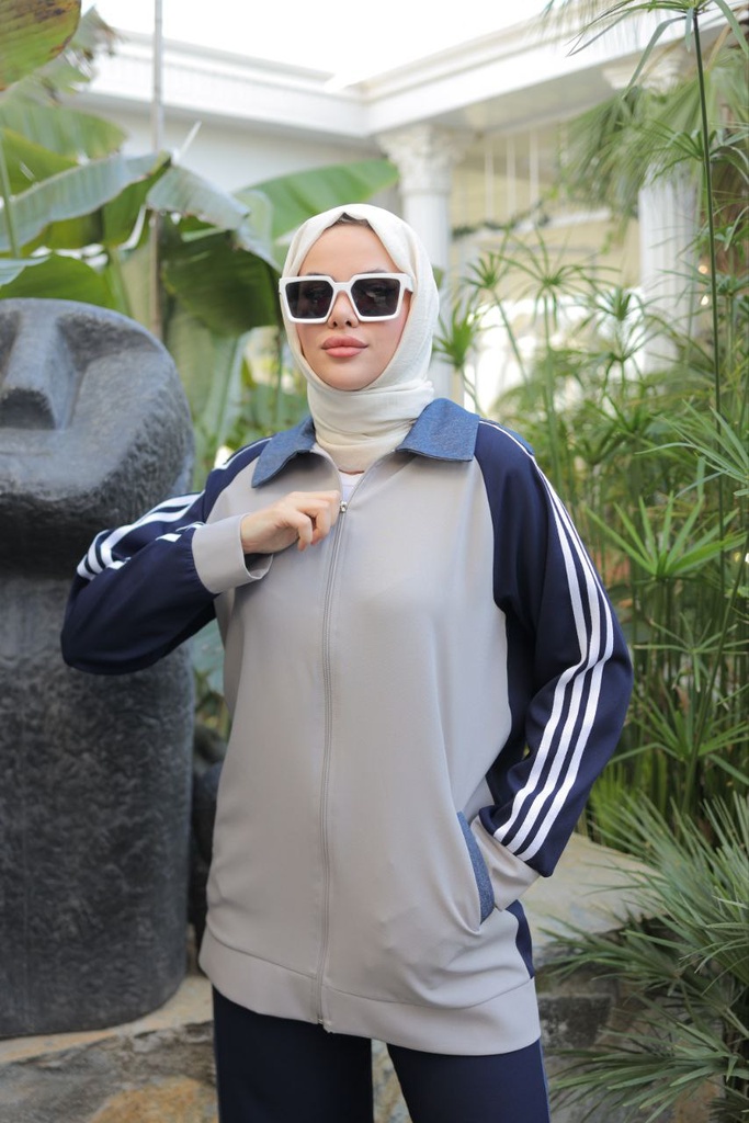 Tracksuit Set Cotton D-BLUE