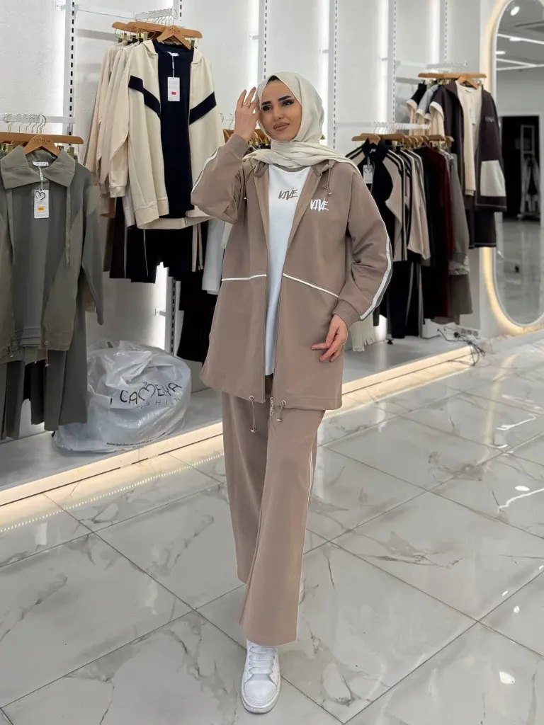 [869-107881-38] Three Piece Set - Beige 10788 (38)