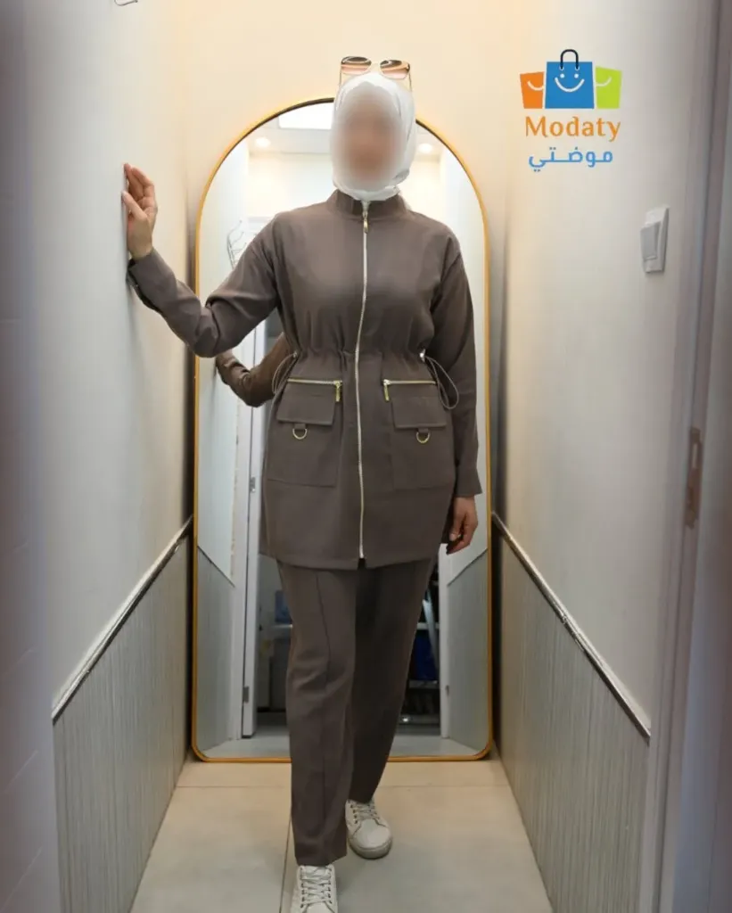 [869-108431-M] Two Piece - Beige 10843 (M)