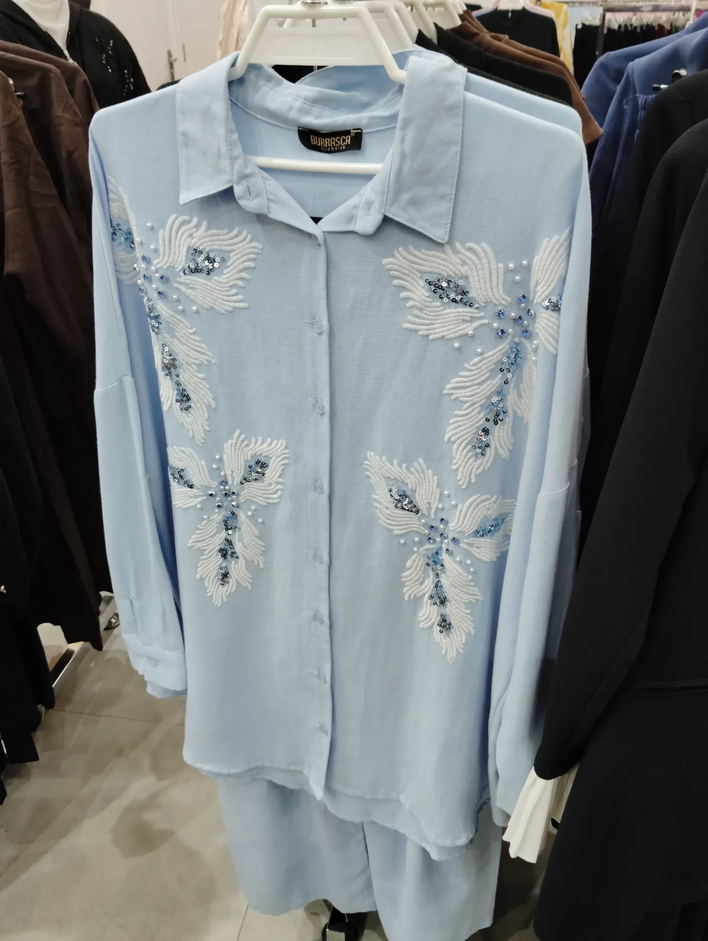 [869-175611-38] Two Piece - Blue 17561 (M)