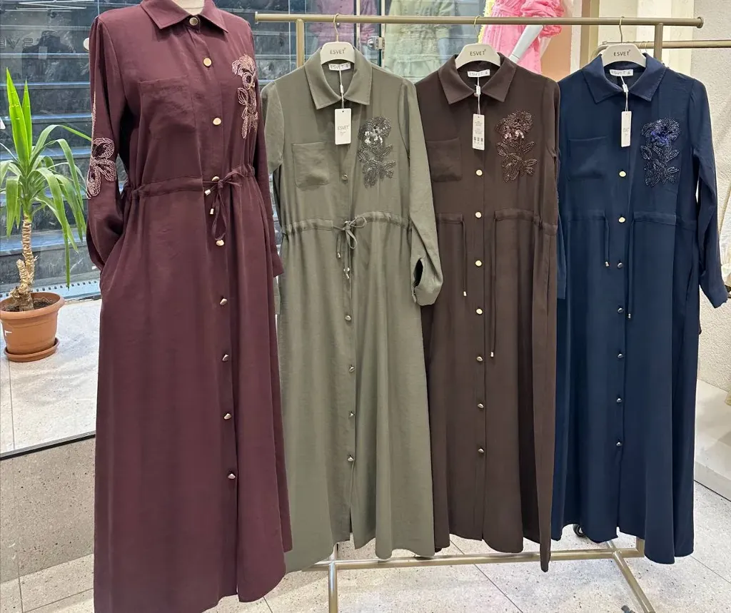 [869-31192-38] فستان - زيتي (38)