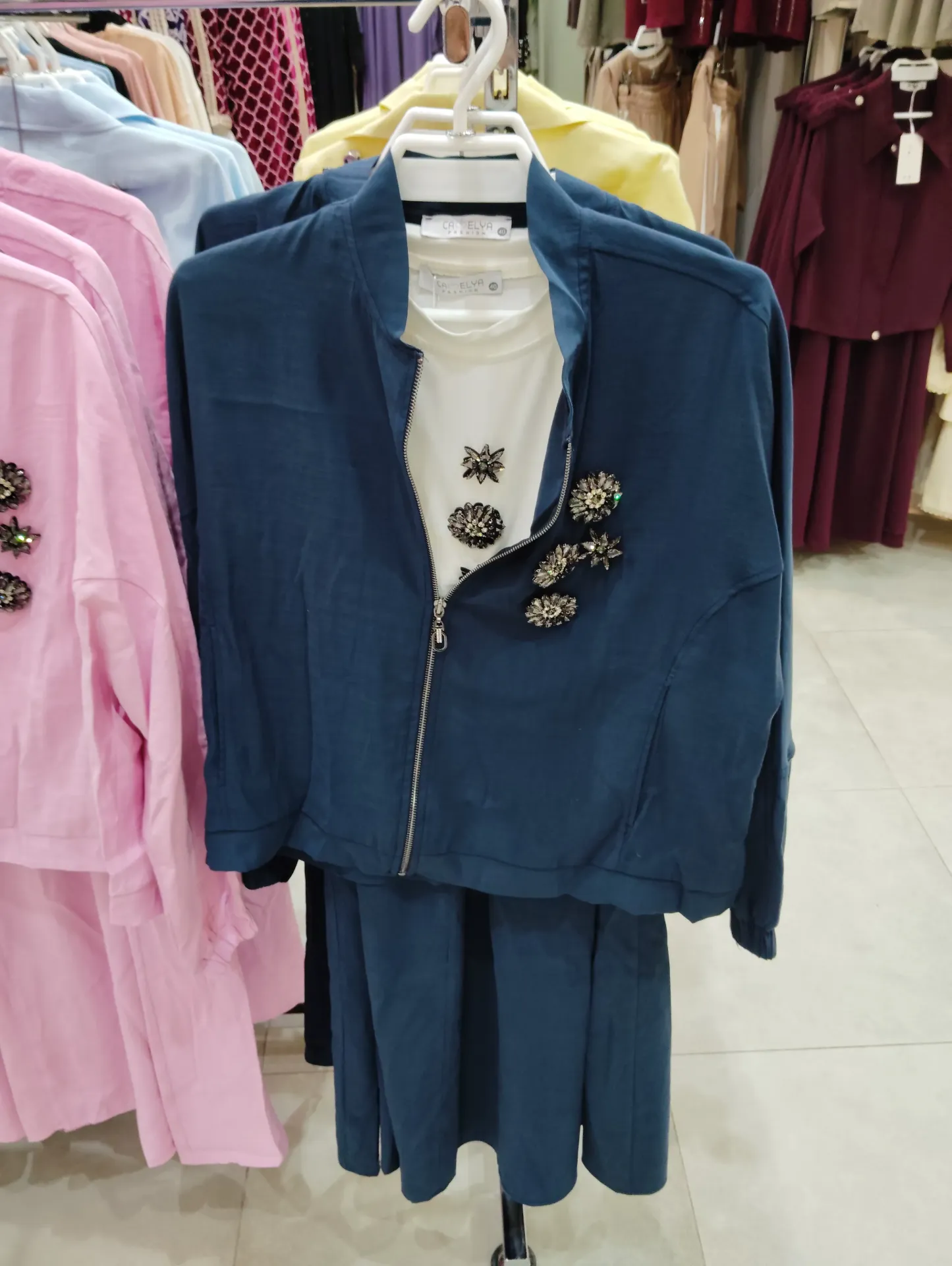 Three Piece - Navy 8281