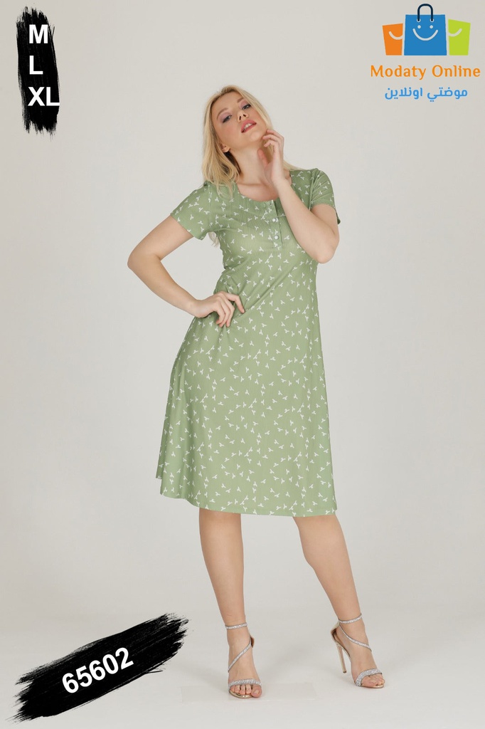 [1102014-65602-M] Robe Half Sleeve (M)