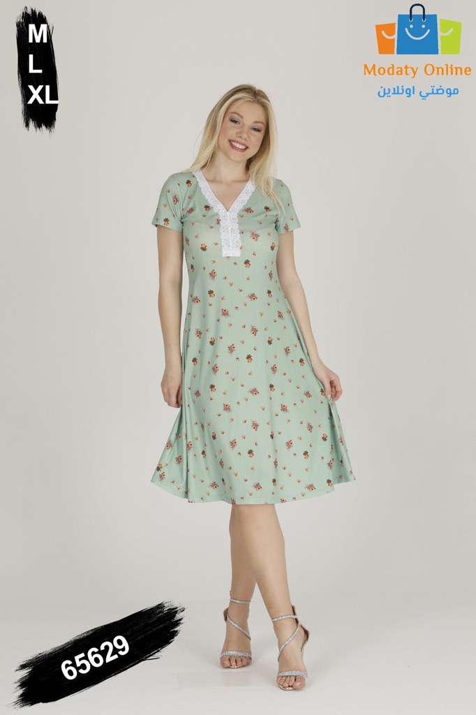 [1102014-65629-M] Robe Half Sleeve (M)