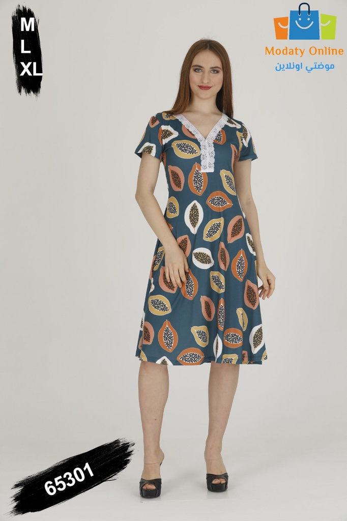 [1102014-65301-M] Robe Half Sleeve (M)