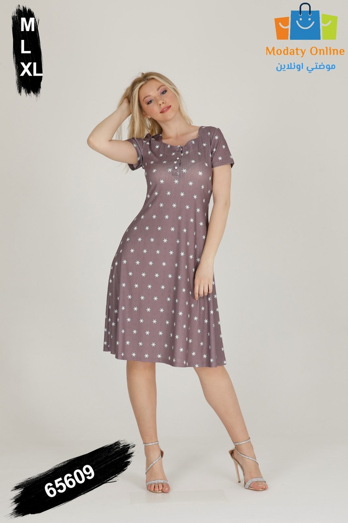 [1102014-65609-M] Robe Half Sleeve (M)