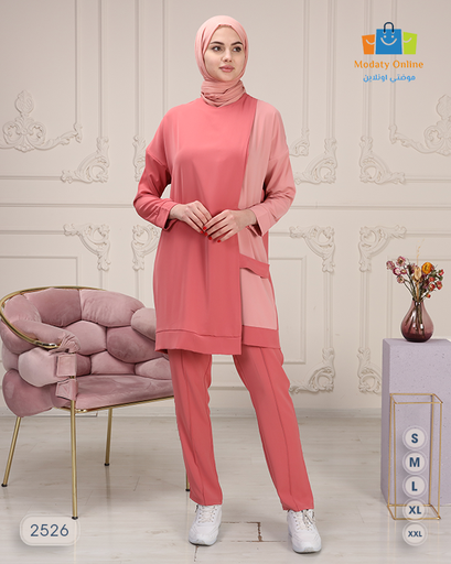[1103027-2526-Turquoise-S] Tracksuit Set Cotton Somo (S)