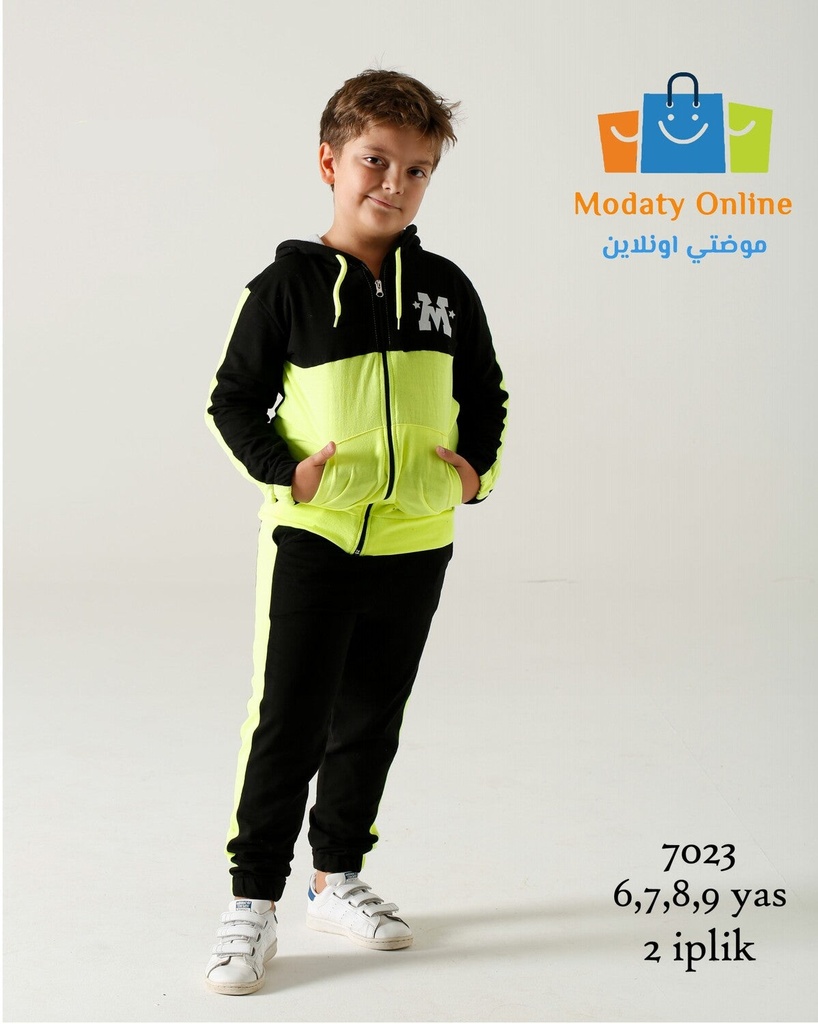 [3102016-7023-7 Year-BY] بيجاما رياضية ولادي (7 Year)