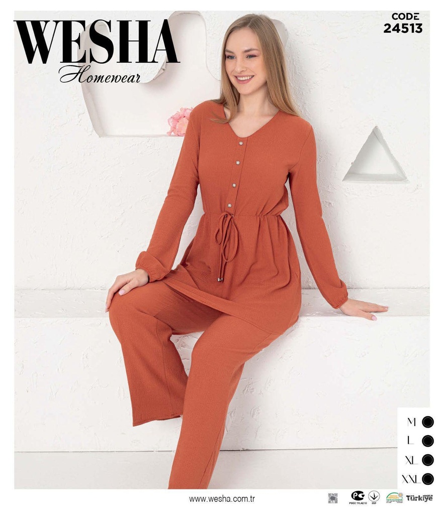 [112024-24513-M-3] Two suit pieces Orange (M)