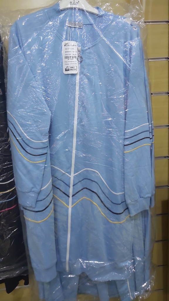 Tracksuit Set Cotton L-Blue 