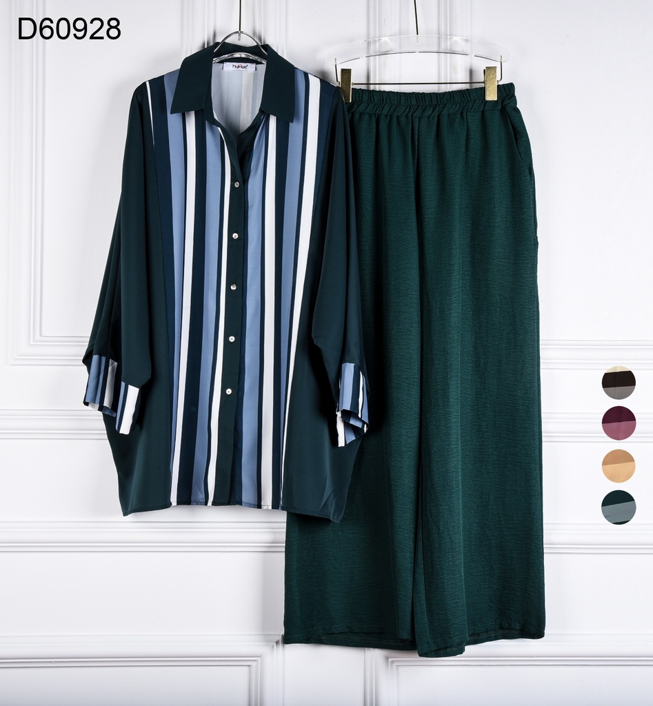 [112024-D60928] Set Two Pieces طقم محجبات قطعتين