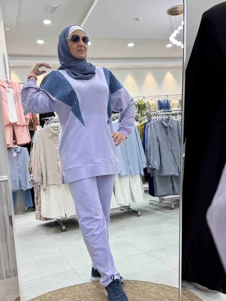 [869-4397-36-2] Tracksuit Set Cotton Movie (S)