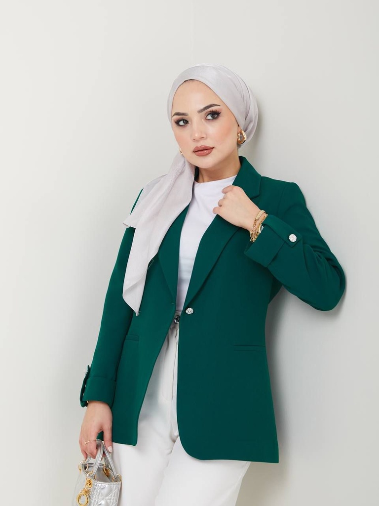 [869-596-2-38] Women's Jacket Green (M)