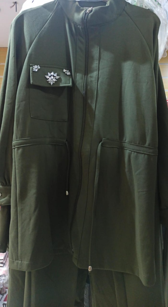 Tracksuit Set Cotton Green