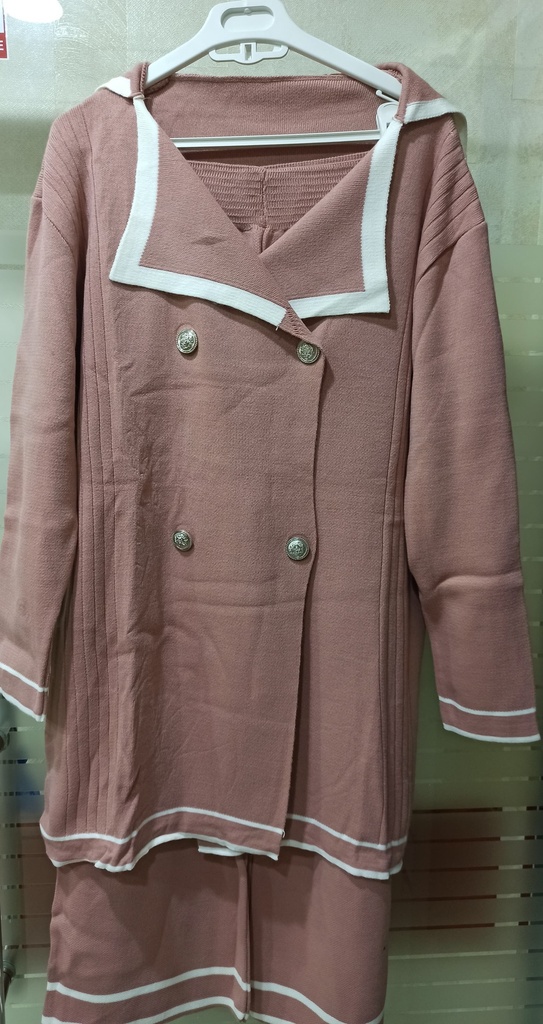 Tracksuit Set Cotton Pink 