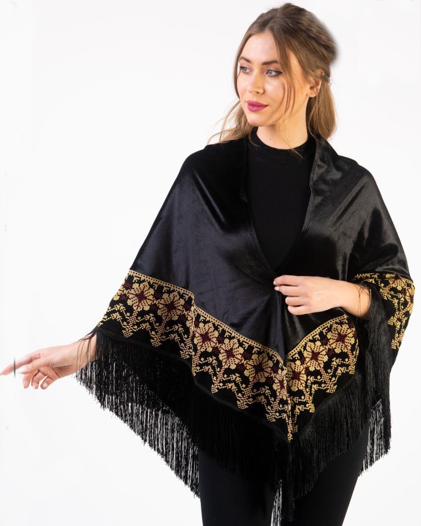 velvet shawl-شال مخمل 