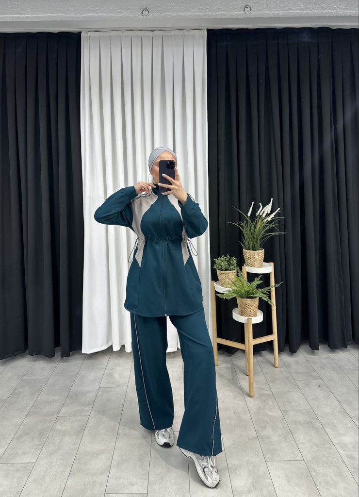 [869-22640-S~M] Tracksuit Set Cotton OILY (S~M)
