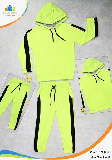 [3102016-7000-6 Year oo] Girls Sports Pajamas (6 Year)