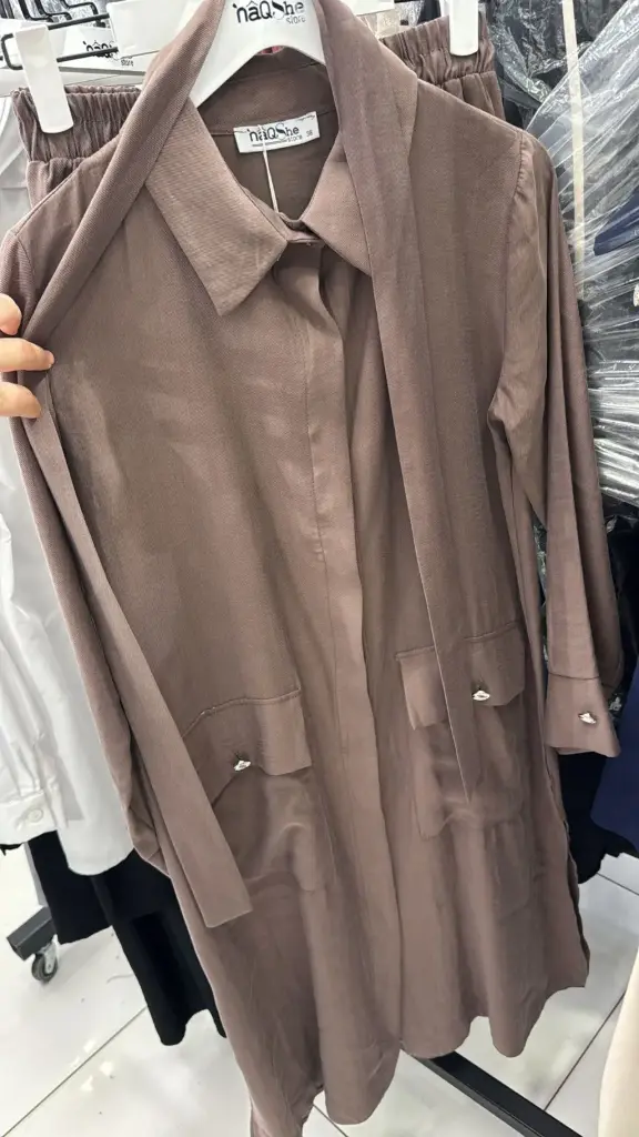 [869-8435-M] Set Two Pieces Browen طقم محجبات قطعتين (M)