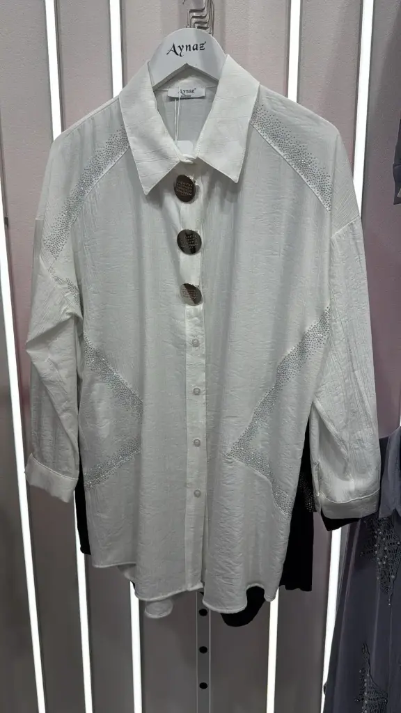 [869-170161-01] Women's Shirt White